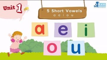 5 Short Vowels _ a e i o u _ The Best Short Vowel Chants _ Go Phonics 1A Unit 1 _ EFL
