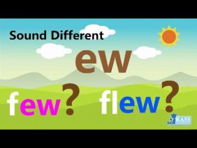 Sound Different _ ew(few) ew(flew) _ 3 Phonics Readers _ Go Phonics 4C Unit 15-17 _ EFL